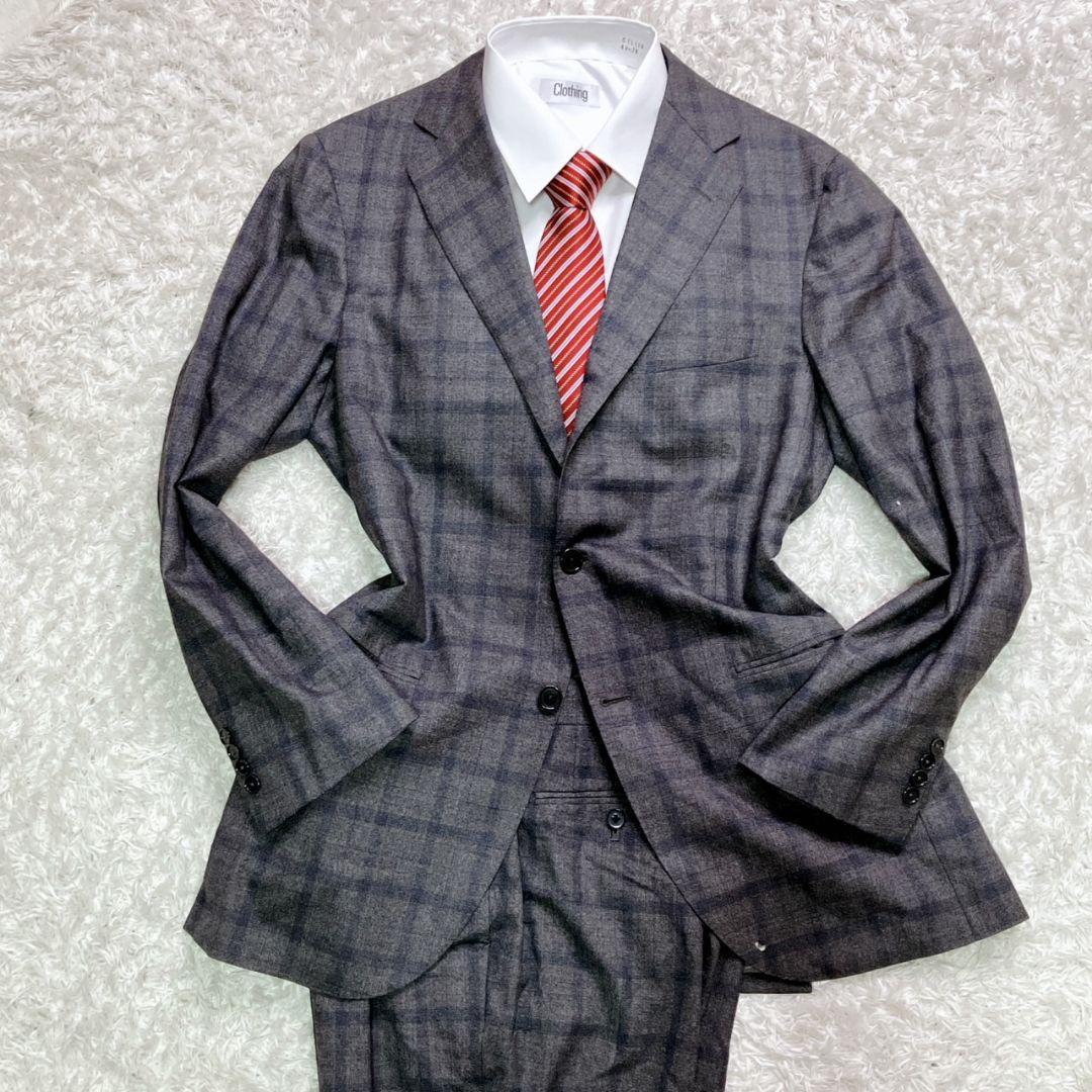専用◆BEAMS F◆ビームスエフ 段返り セットアップスーツ グレンチェック