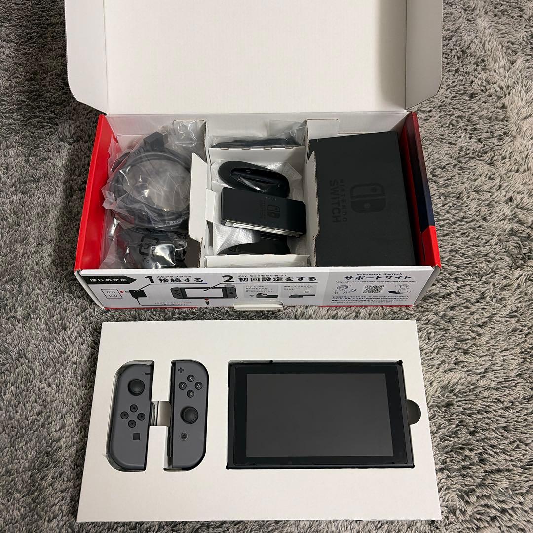 Switch 本体 グレー バッテリー長持ちモデルNintendo Switch