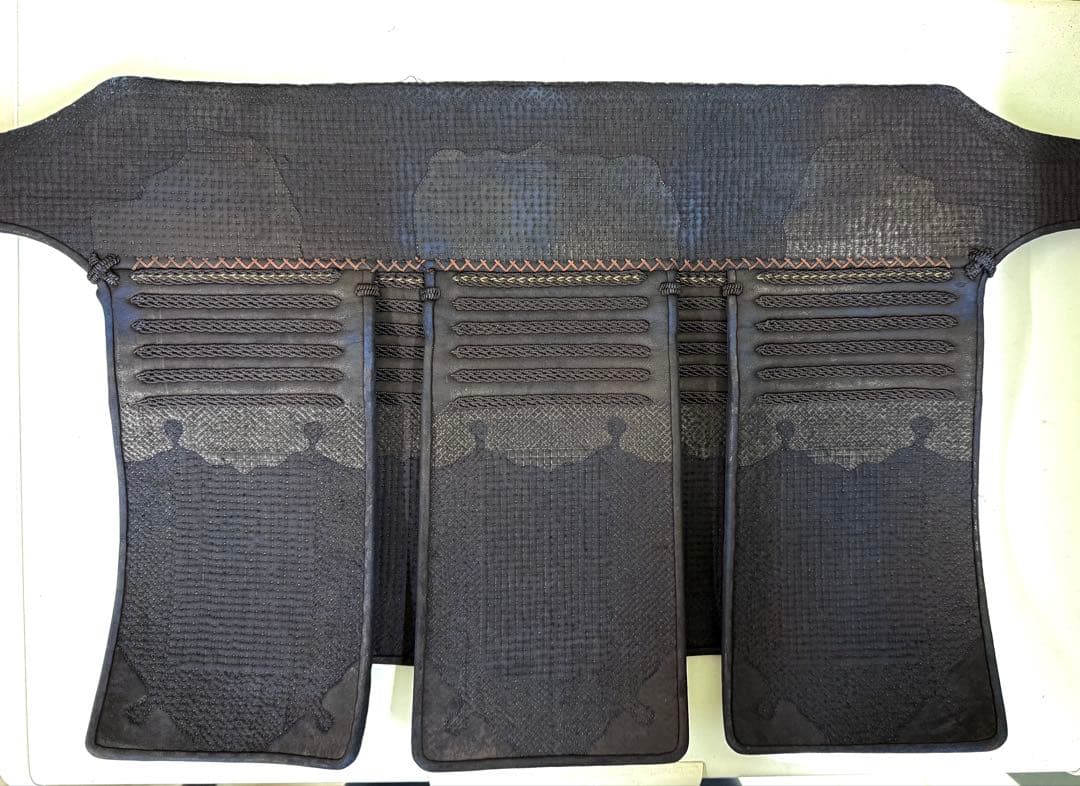 状態良 剣道具 手刺し 垂 1.5分 Lサイズ 超カッコ良いです目立った傷や汚れなし