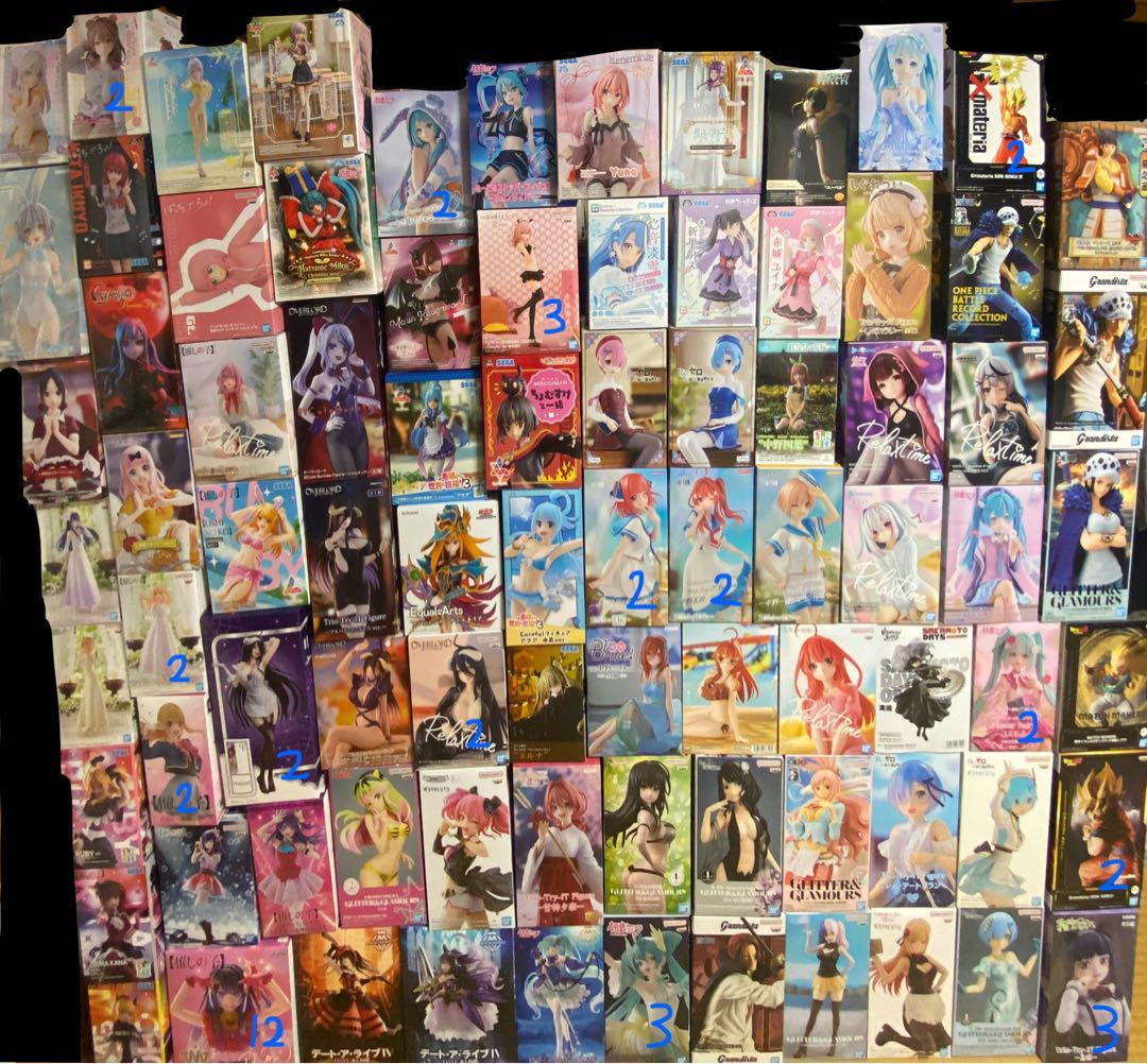 【バラ売り可】 美少女フィギュア等 129点セット！