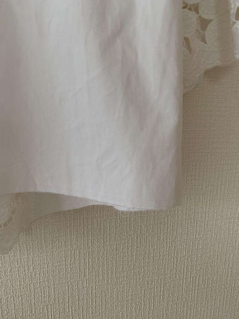 INSCRIRE - inscrire アンスクリア カットレースブラウス サイズ