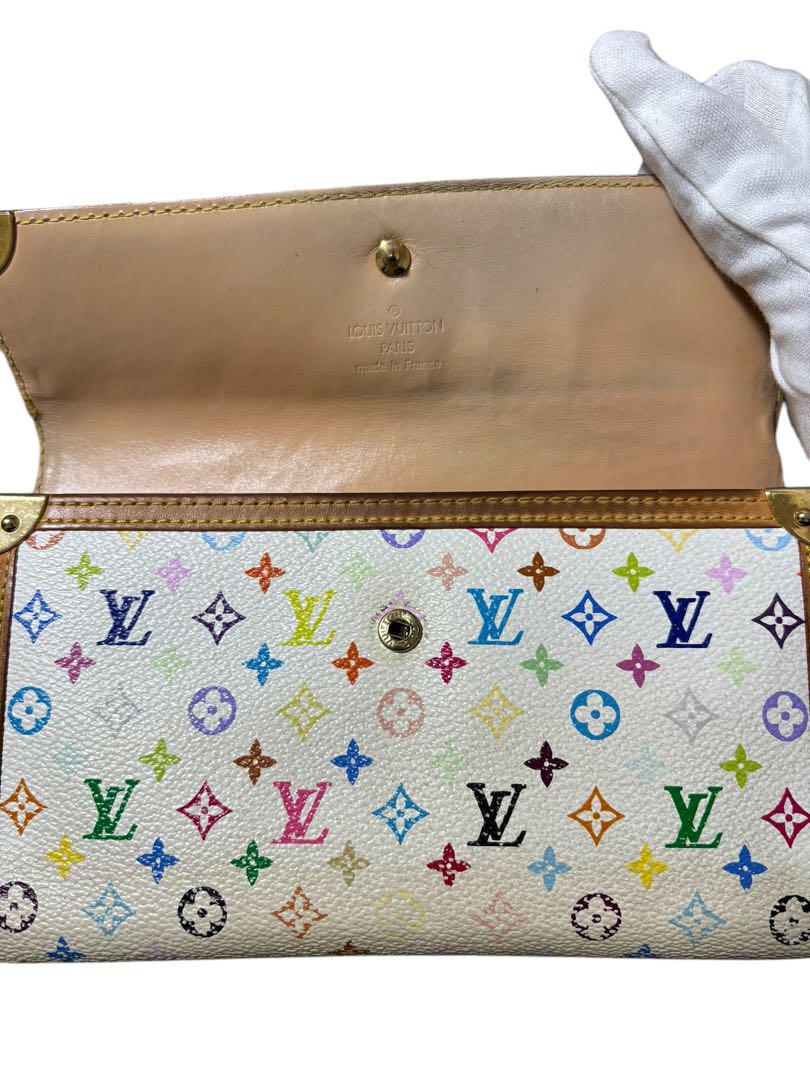 Louis Vuitton マルチカラー 長財布