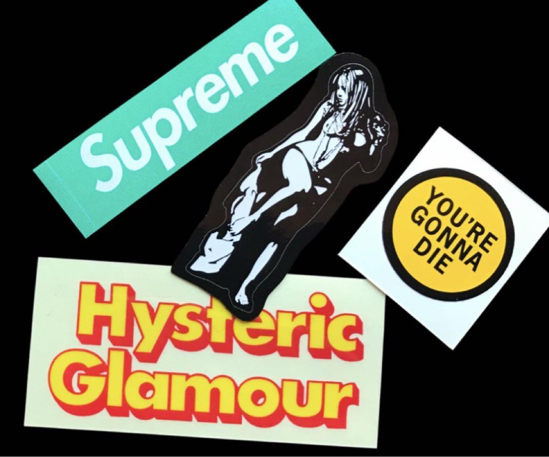 ヒステリックグラマーsupreme セクシーgirステッカーセット