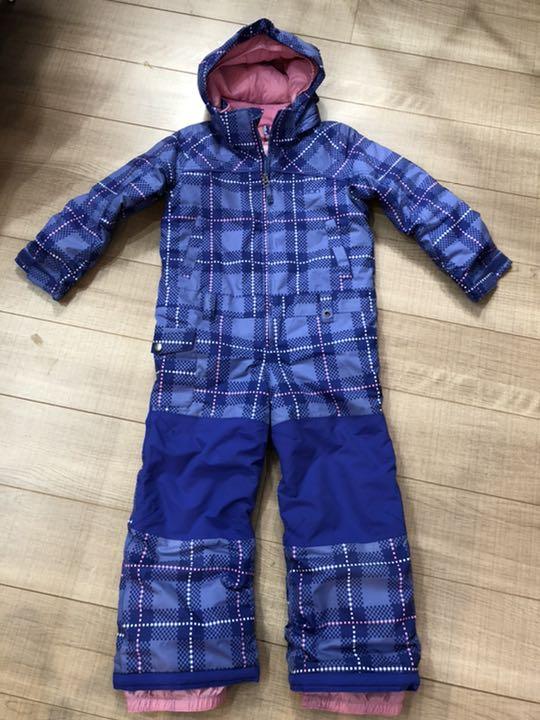 2190円 期間限定特別価格 BURTON スキーウェア キッズ 5 6 110.120 つなぎタイプ