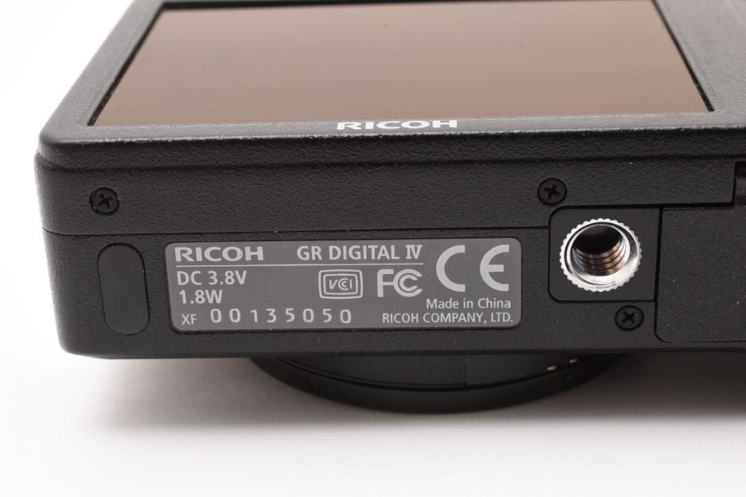 Ricoh GR Digital IV コンパクトデジタルカメラ【元箱付き】