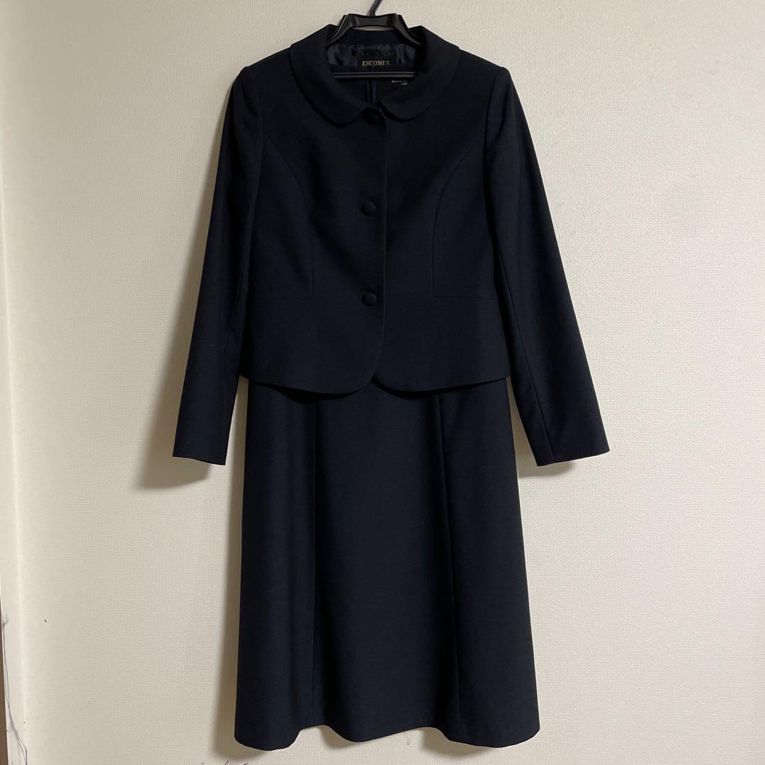 お受験用　スーツ　お母様用　濃紺