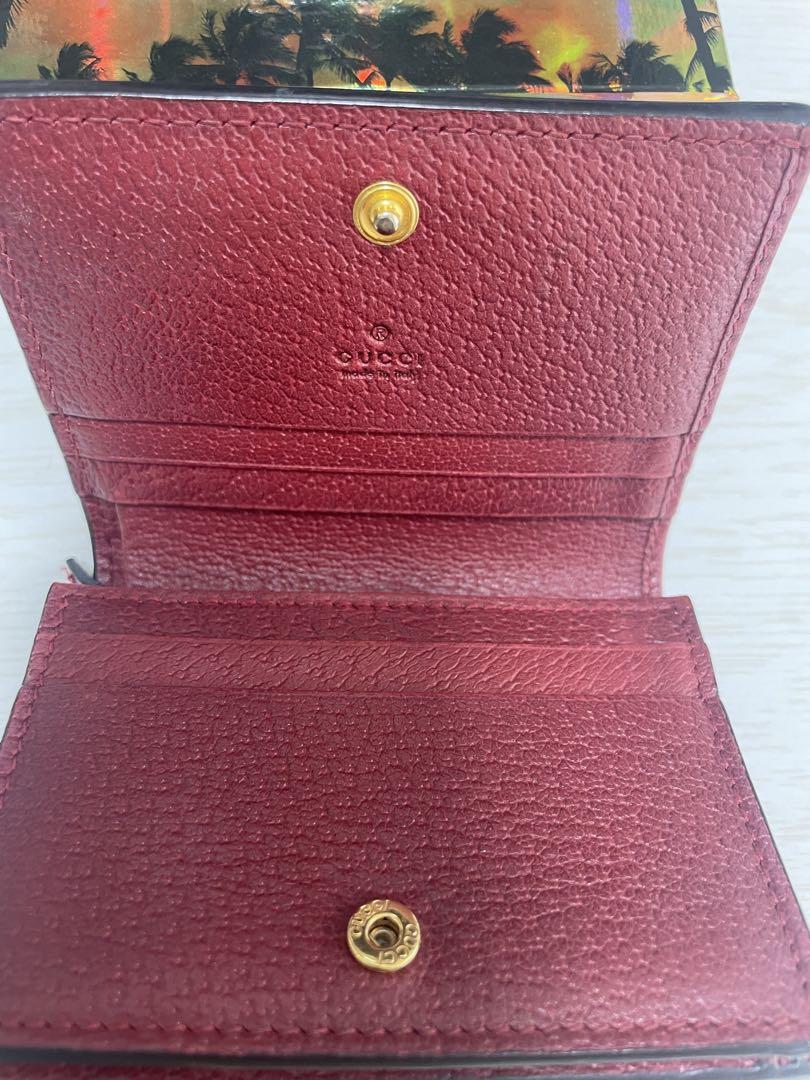 ★希少★GUCCI オフィディア GGスプリーム フローラ 二つ折り財布 花柄