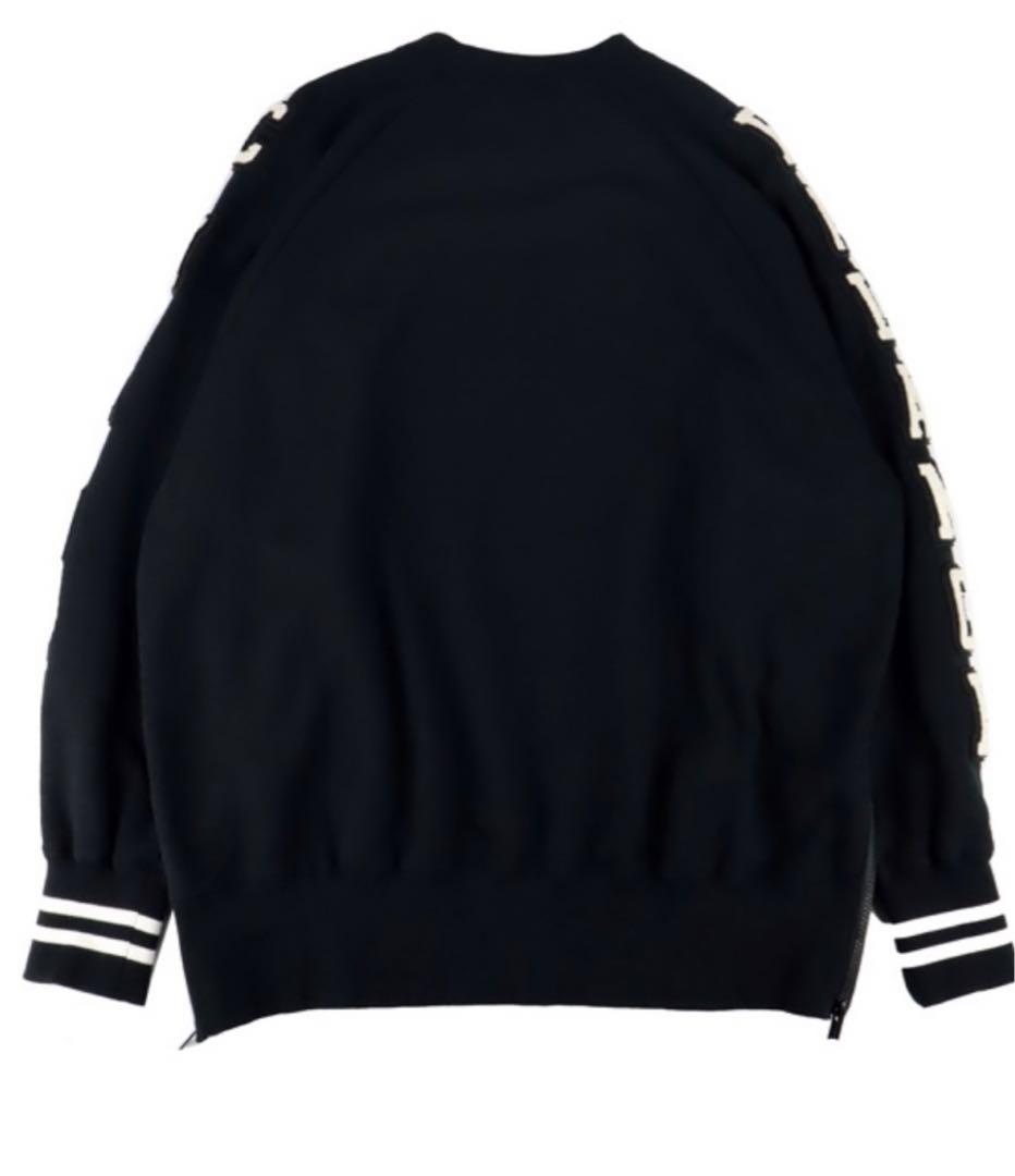 UNDERCOVER2023 A/W 脇ZIP袖ワッペンスウェット 4