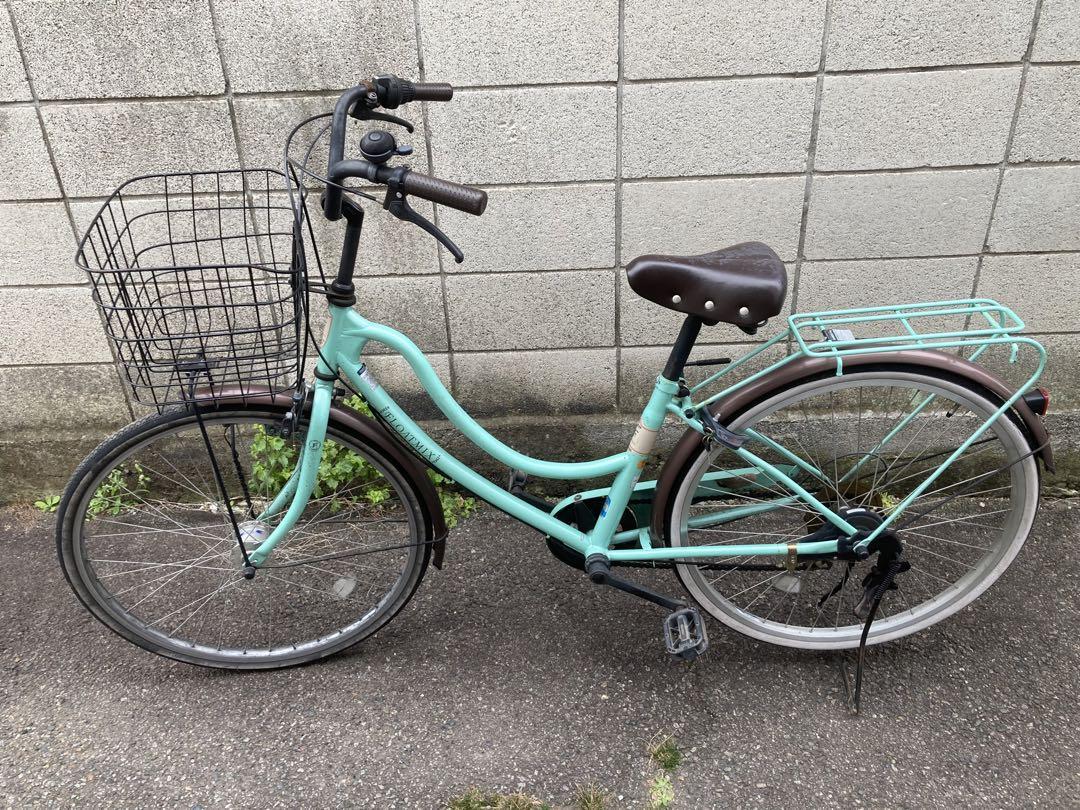 ミントグリーン シティサイクル