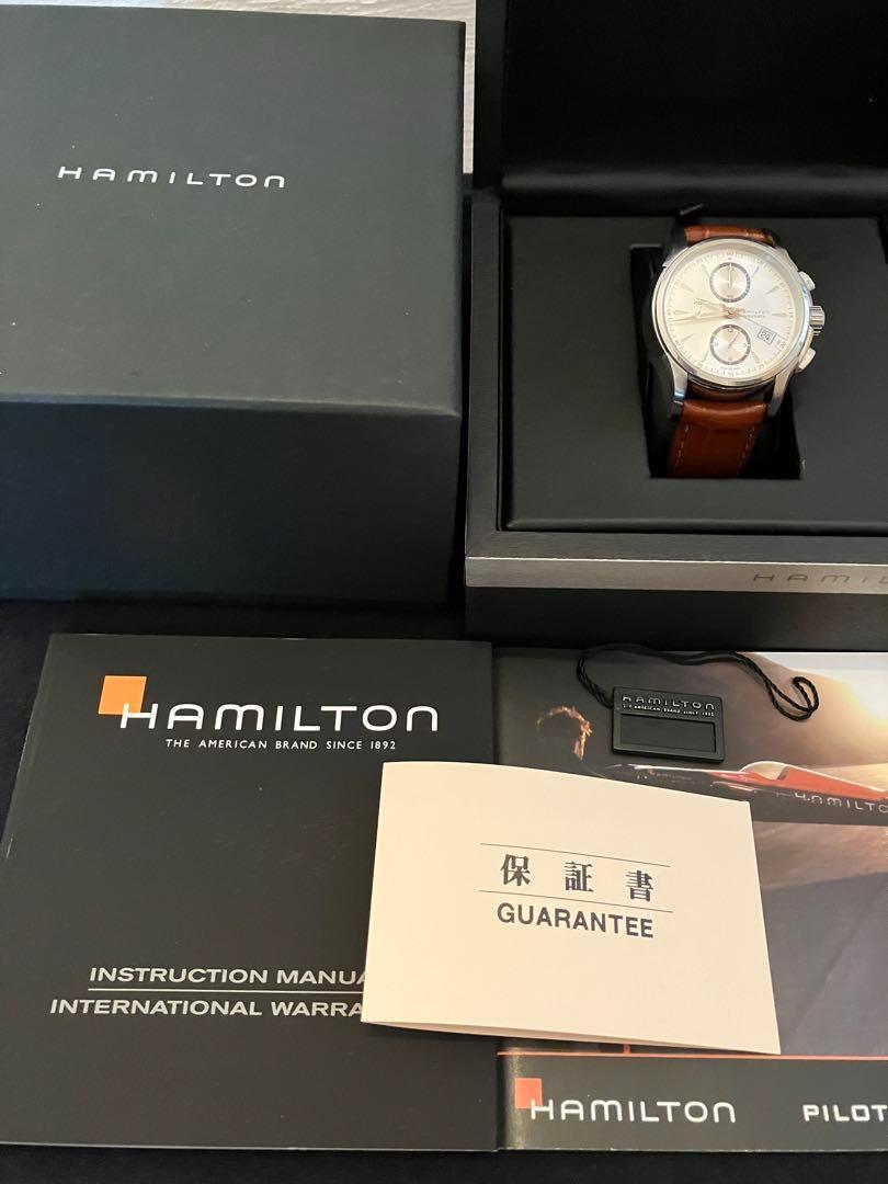 ハミルトン　ジャズマスター　クロノ　HAMILTON