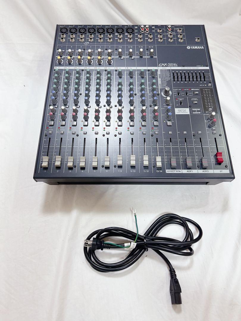 美品 動作良好 YAMAHA EMX5014C パワードミキサー 14ch