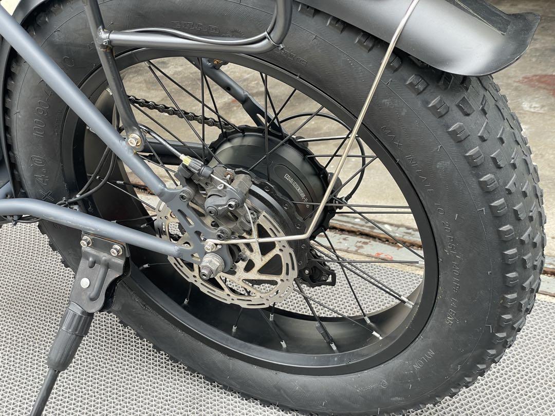 E-BIKE 電動アシスト自転車 500Wファットタイヤ