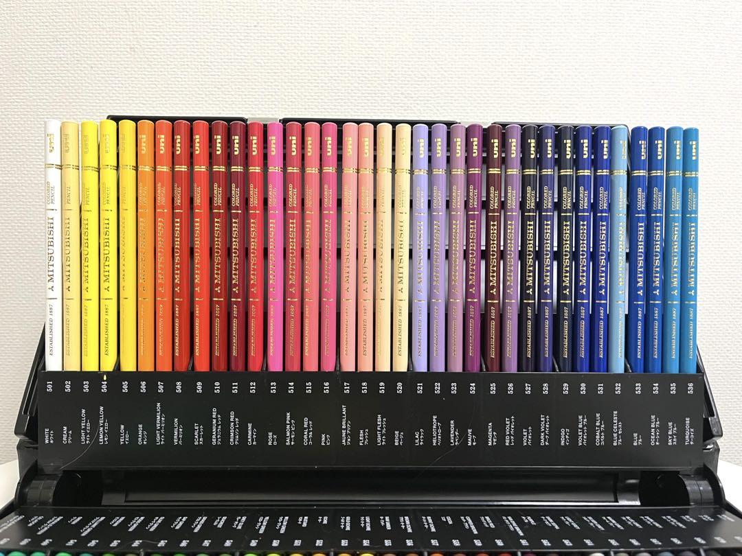 三菱鉛筆　ユニカラー　72色セット