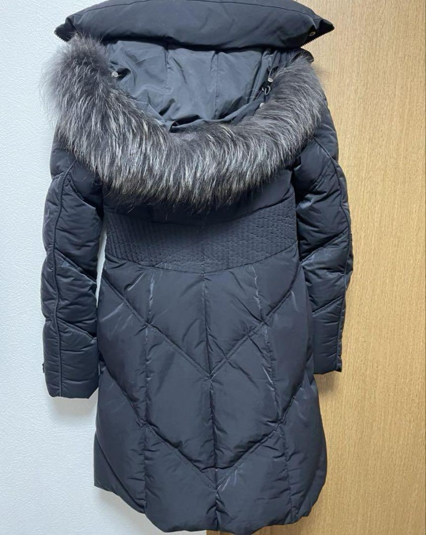 TATRAS タトラス ダウン ロングダウン ファー ブラック 黒