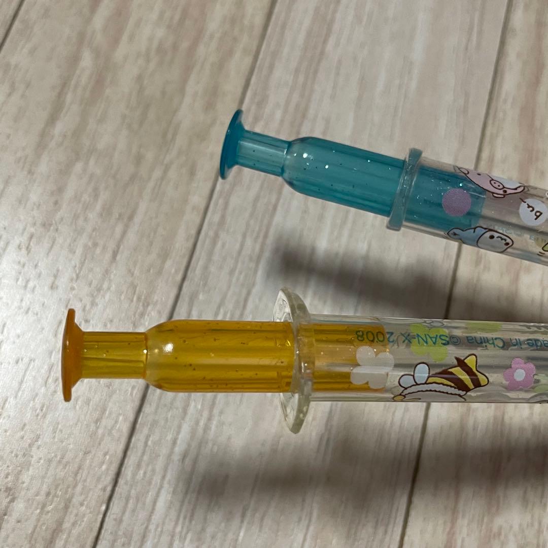 平成ファンシー サンエックス まめゴマ 注射器型シャーペン 2点セット 人気・おすすめ｜売れ筋商品・話題商品におすすめ コスパ重視 安心配送 スピーディーにお届け