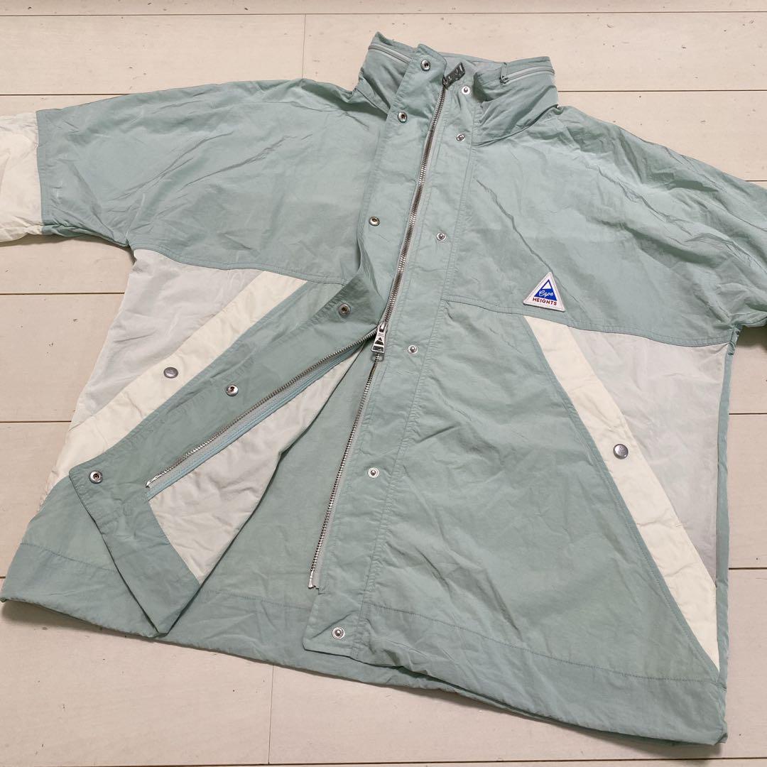 美品　ケープハイツ　レディース　ローズクリフジャケット　ナイロン　サックス　Ｍ