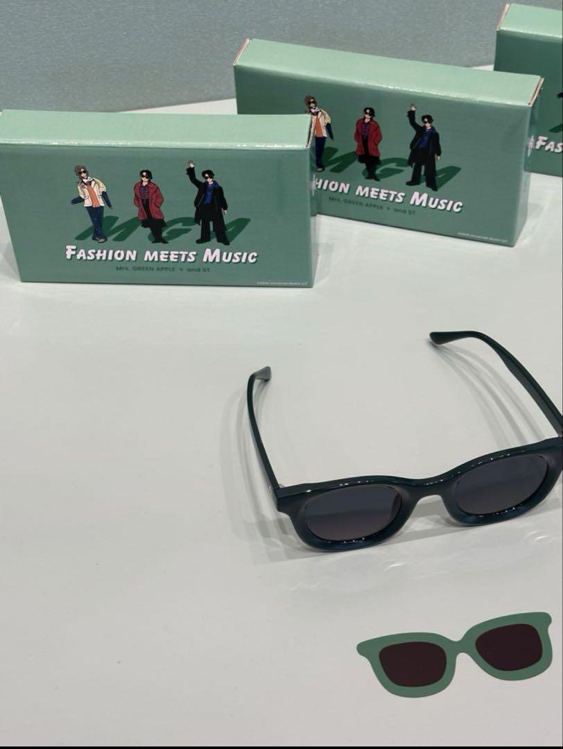 Mrs. GREEN APPLE × and ST】コラボサングラス 大森元貴 Mrs. GREEN APPLE × and ST】コラボサングラス 大森元貴 - メルカリ
