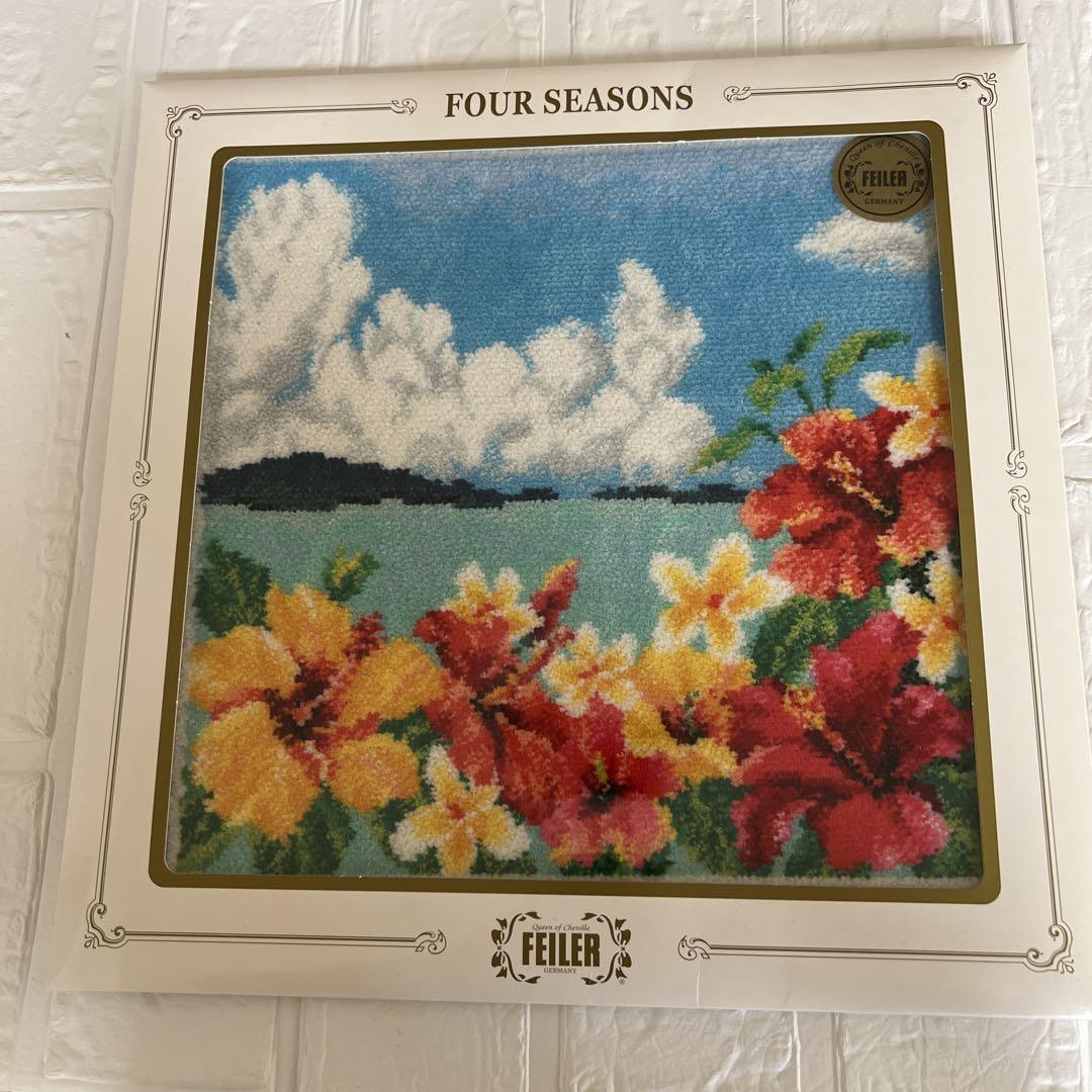 【送料込】 新品未使用 FEILER ハイビスカス 夏 SEASONS FOUR 小物