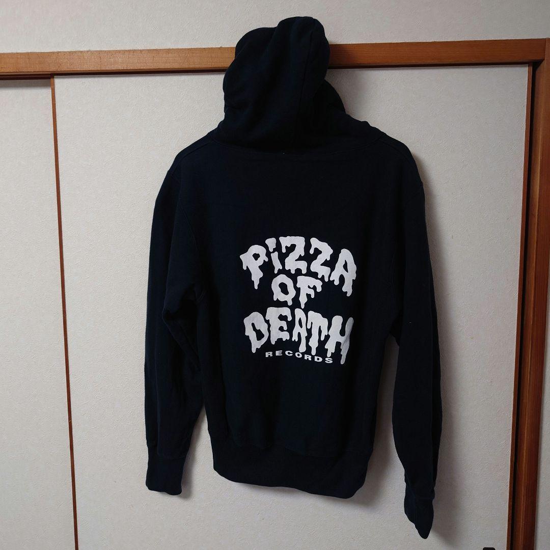 PIZZA OF DEATH 黒色パーカー Sサイズ - メルカリ