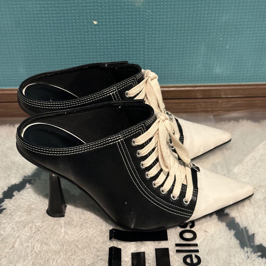 YELLO｜Vibin mules｜スニーカーヒール ミュール