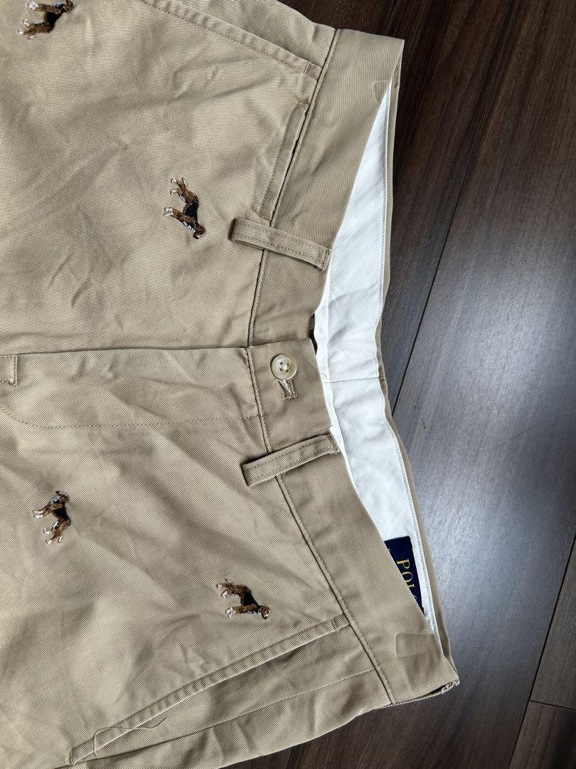 （美品）Polo Ralph Lauren チノパン　犬　刺繍