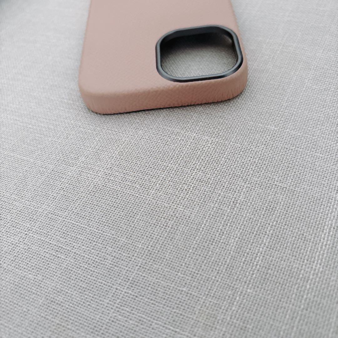 ボナベンチュラ バックカバーケース ノブレッサレザー iPhone 15