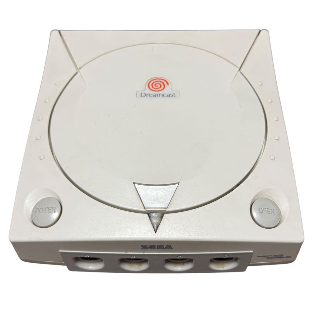 ドリームキャスト本体　動作品　HKT3000 Dreamcast 本体 HKT-3000 白 稼働品 ドリキャス - メルカリ