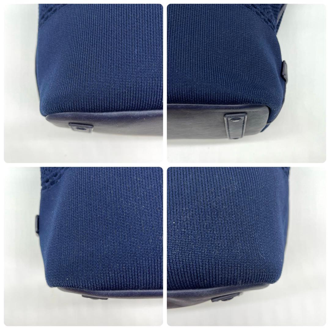 極美品✨COLE HAAN ニット トートバッグ A4肩掛け可