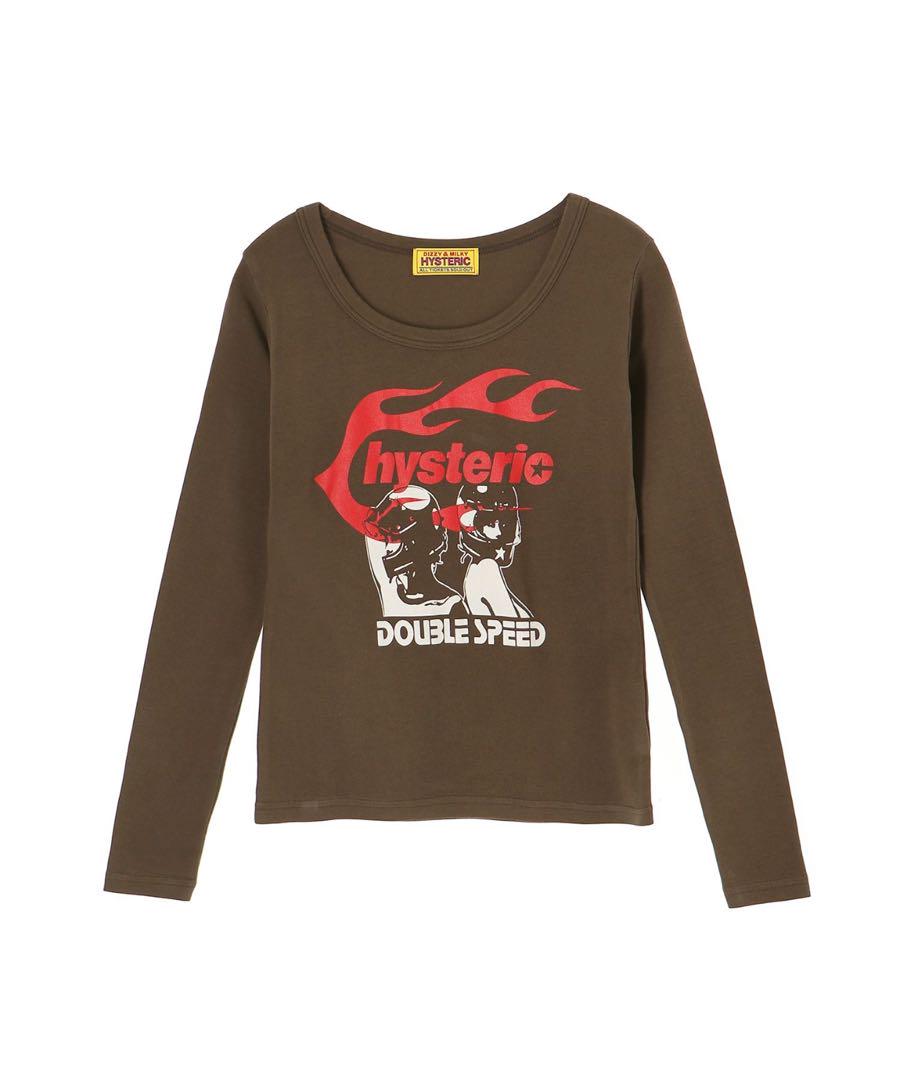 【HYSTERIC GLAMOUR】ヒステリックグラマー 長袖Tシャツ