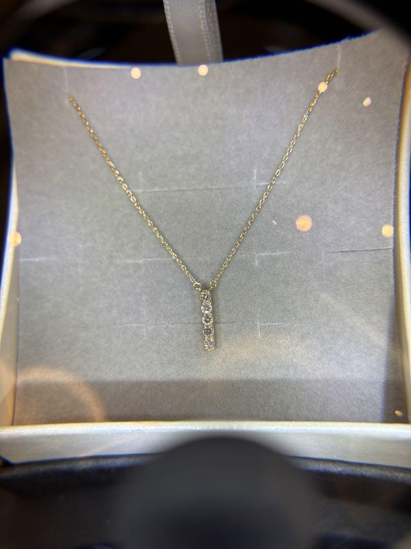 e.m. K18ダイヤネックレス K18ダイヤモンドネックレス（0.2ct）｜ネックレス｜アガット