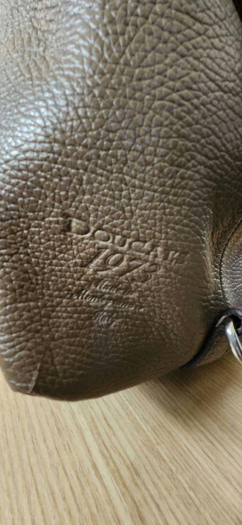 デュカルス DOUCALS フルレザー ボストンバッグ ブラウン