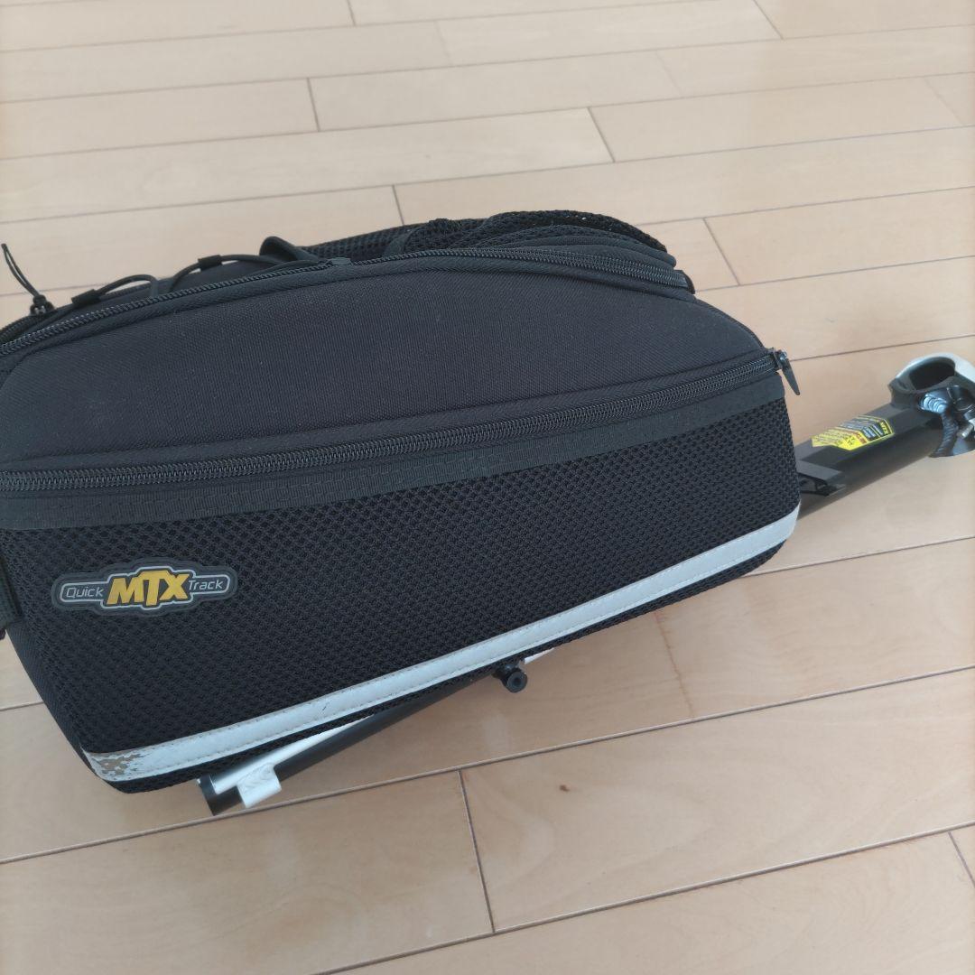 TOPEAK MTX 車体装着バッグ＋ 車体取付レール TOPEAK MTX 車体装着バッグ＋ 車体取付レール - メルカリ