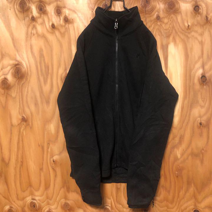 レディース ノースフェイス ブラック ジャケット スウェット USA古着 90s