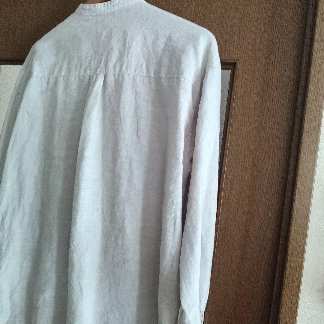 ネストローブ リネンピンタックシャツ