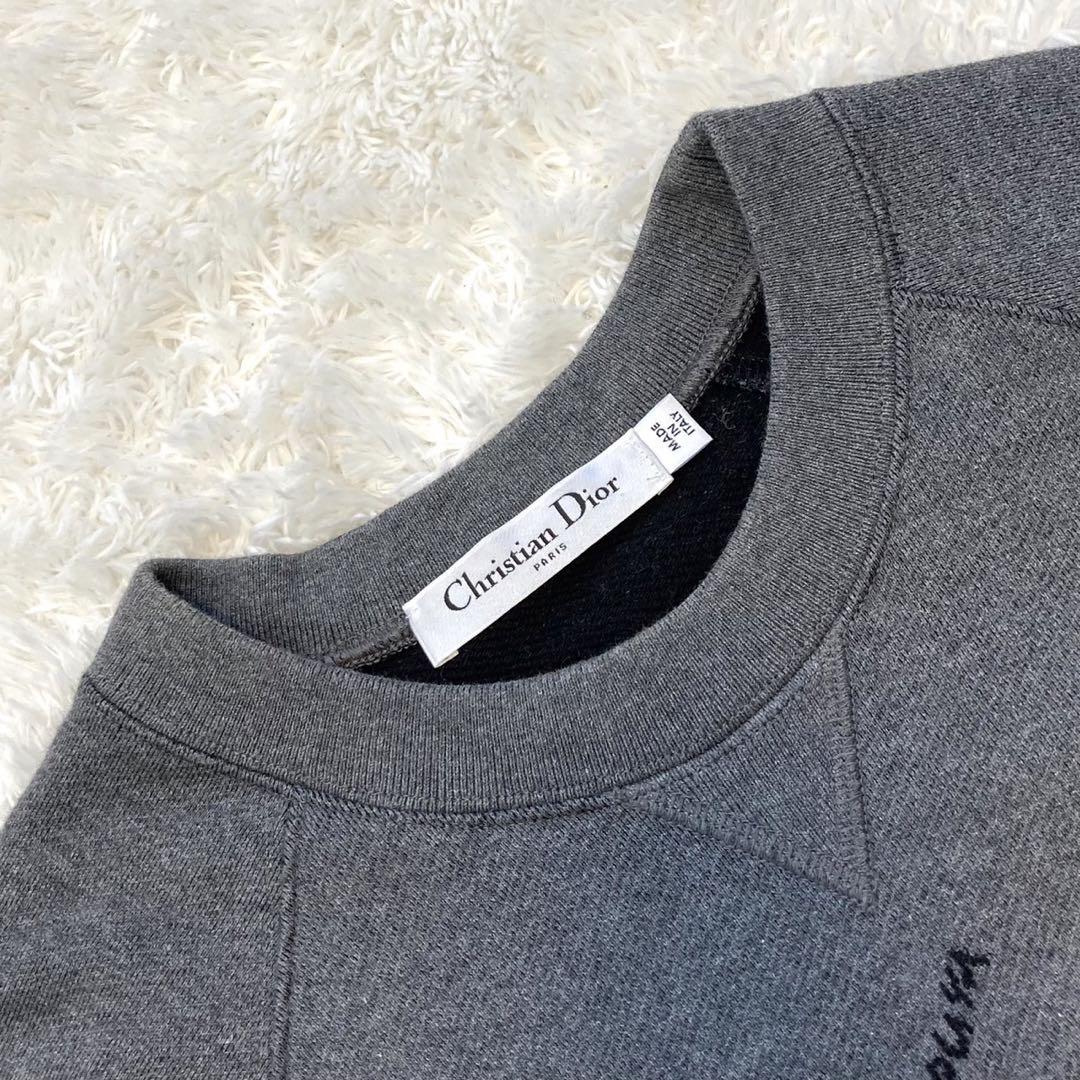 2020AW・美品］DIOR アムールグラフィティ トレーナー 刺繍ロゴ