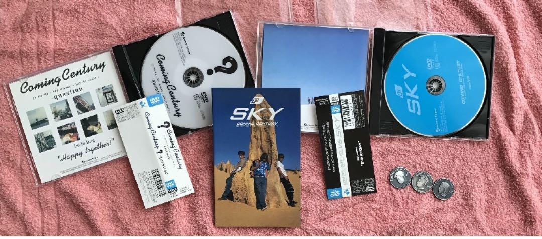 カミセンDVD2枚セット SKYのミニ写真集、3人のコイン付