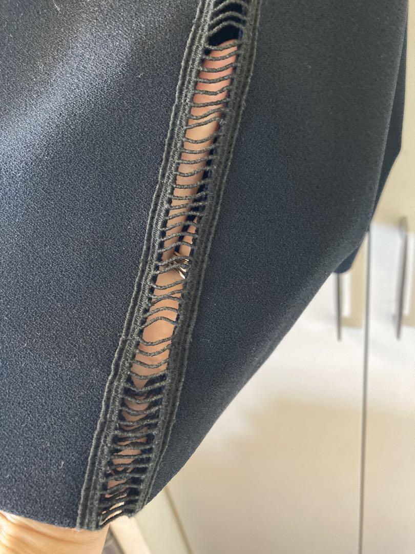 SEE BY CHLOEシーバイクロエ♡ブラック ワイドパンツ サイドレース