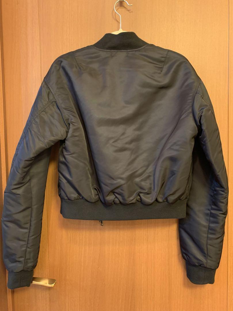 JOHN ELLIOTT  MA-1黒色ブルゾン