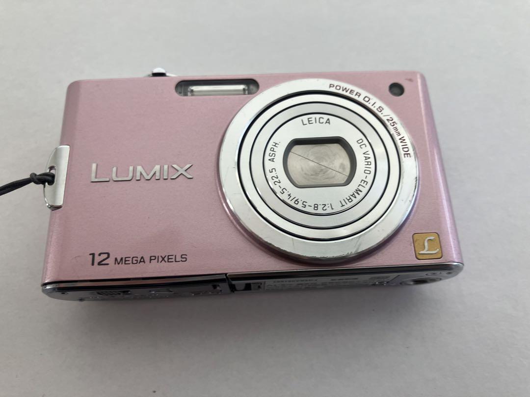 LUMIX 12メガピクセル コンパクトデジタルカメラ LUMIX デジタルカメラ 12メガピクセル ピンク