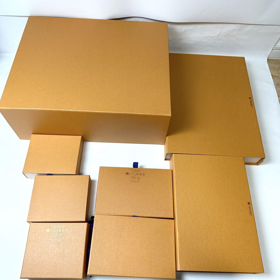 正規品　ルイヴィトン　ギフトボックス　8個セット　オブジェ　オレンジ