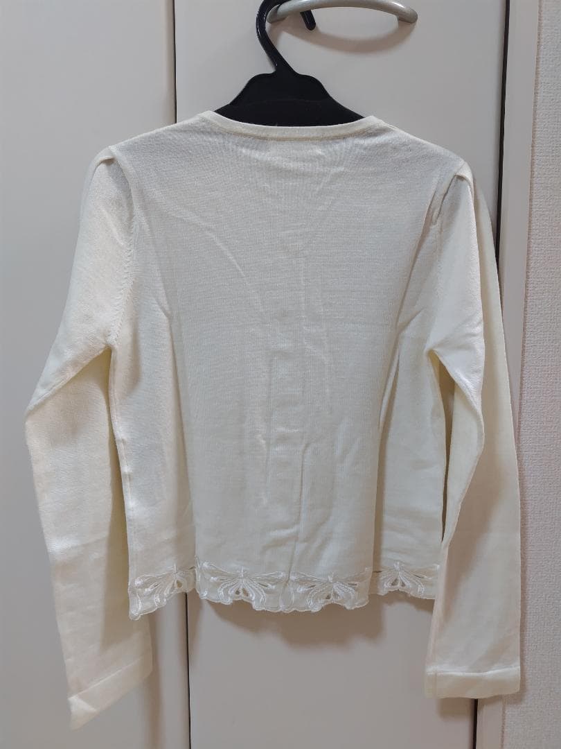 ✧新品✧ ビアッジョブルー アンサンブル ニット ホワイト