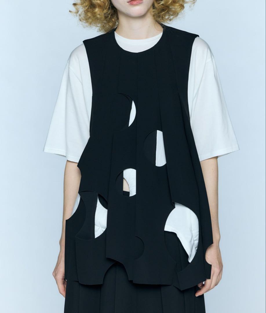 トップス ENFOLD TONE-HOLE VEST 300IA230-0711