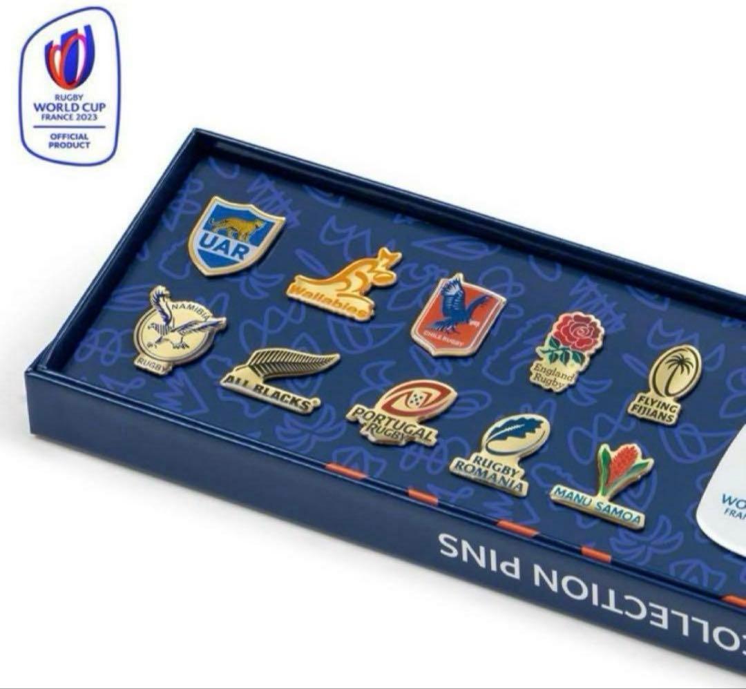 ラグビーワールドカップ2023 代表20ヶ国コレクションピンズセット ラグビーワールドカップ2023 代表20ヶ国コレクションピンズセット