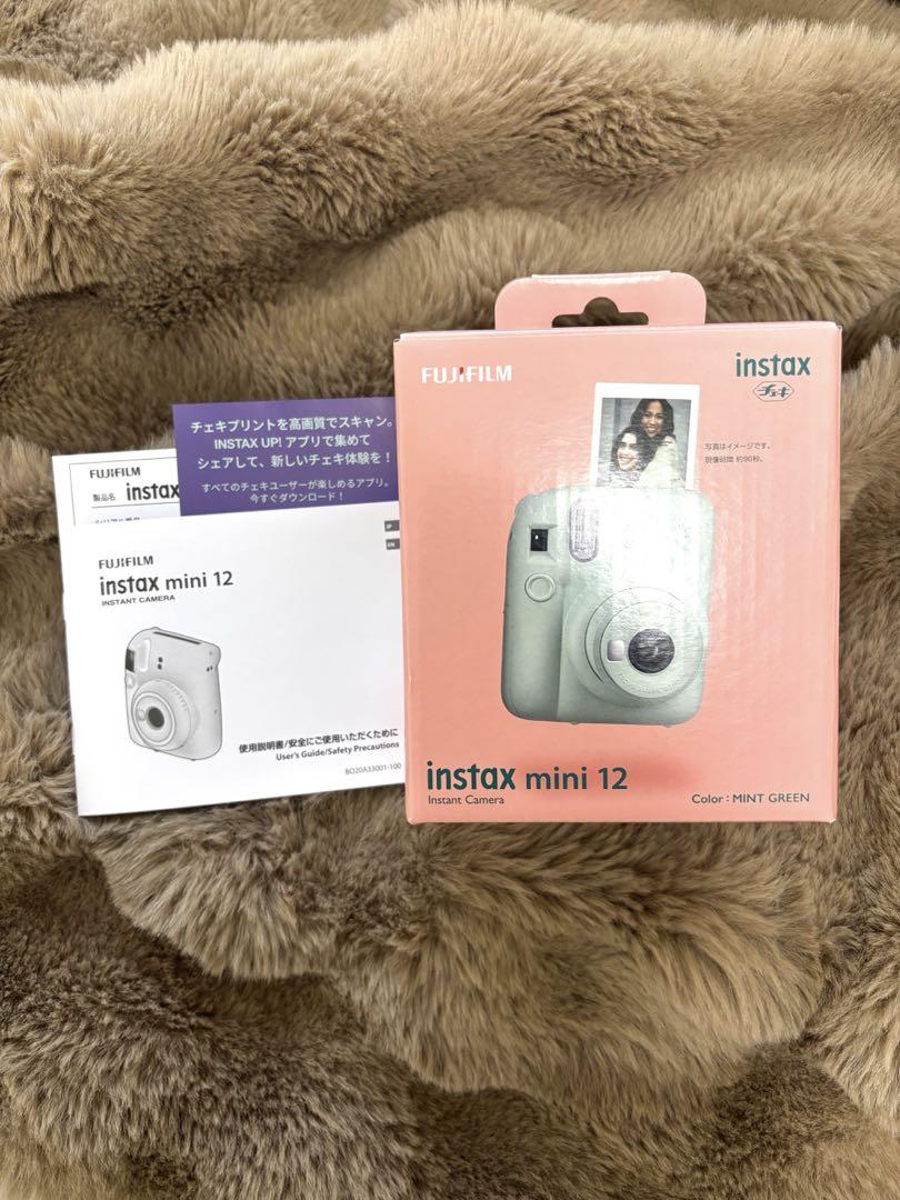 【新品・未使用】FUJIFILM instax mini 12 本体