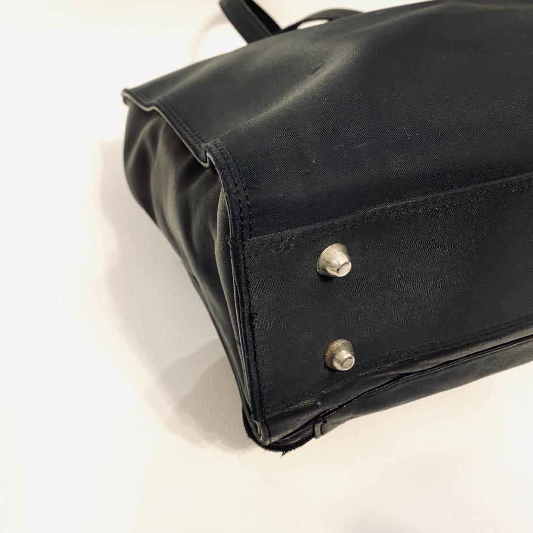 【希少良品】ジャンポールゴルチェ　ビジネスバック　肩がけ　A4 レザー　ナイロン