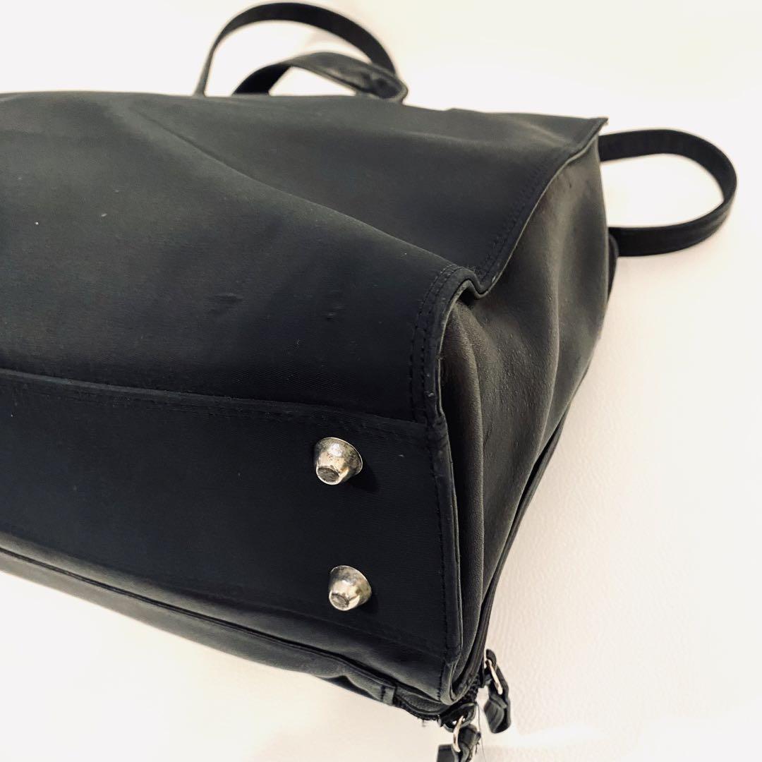 【希少良品】ジャンポールゴルチェ　ビジネスバック　肩がけ　A4 レザー　ナイロン