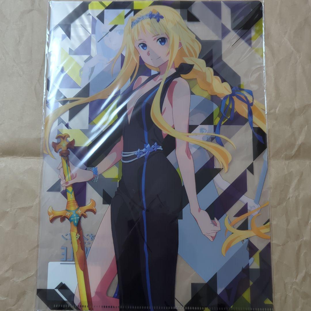 送料無料★6枚 東京SAO展A4クリアファイル/SAOソードアートオンライン15