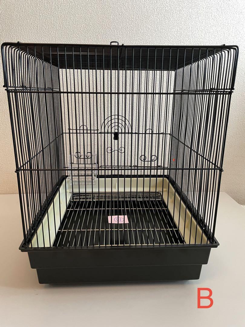 HOEI 35角 鳥かご　ブラック2個セット