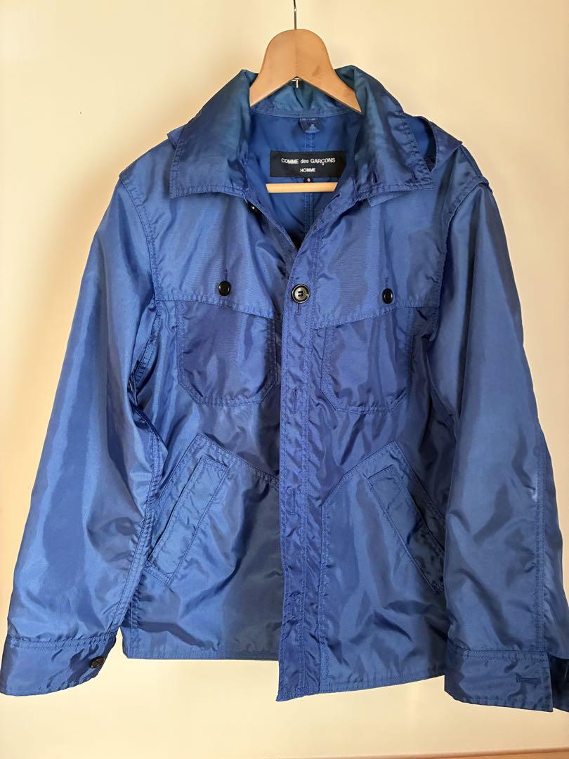 COMME des GARÇONS HOMME ナイロンジャケット 青