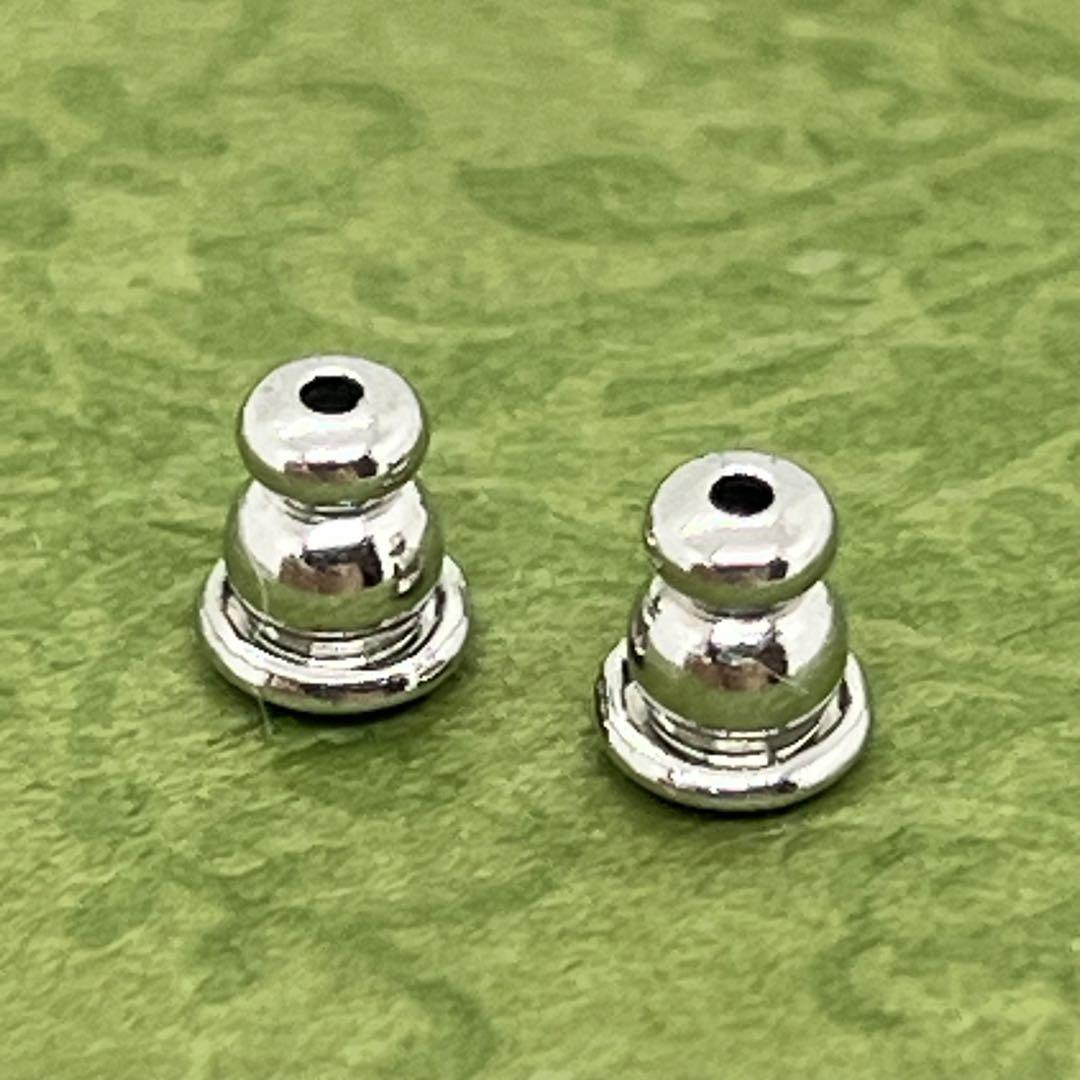 DIOR クレール ディーリュヌ 両耳 ピアス シルバー 046512
